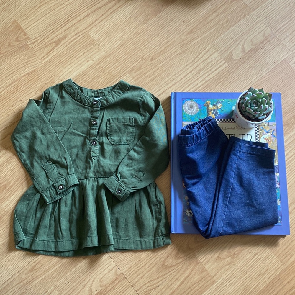 18 month girl 2 piece outfit